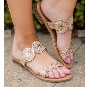 Make Your Own Luck Cork Sandals